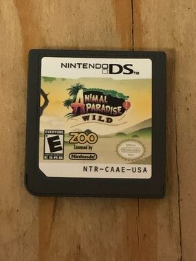 Nintendo DS Animal Paradise Wild (Black) - cartridge only